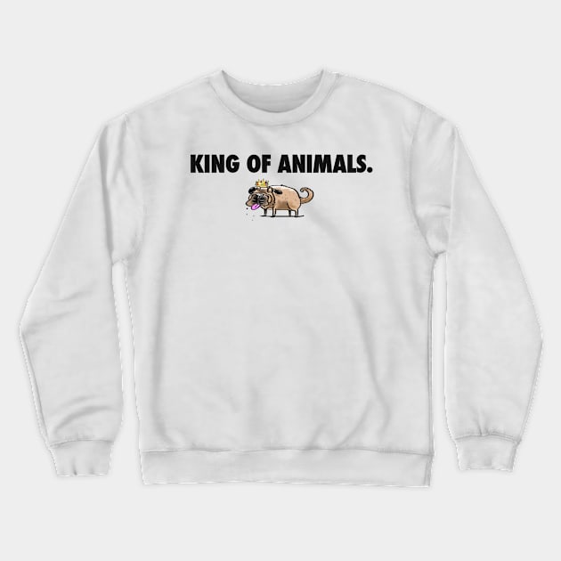 King Of Animals Crewneck Sweatshirt by spclrd